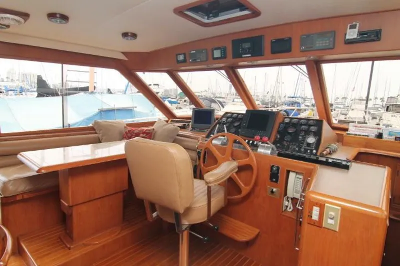 Slide: The Image of Offshore Yachts 55 Pilothouse 1990 - 5326197
