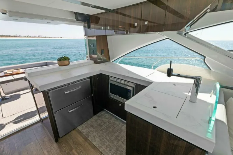 Slide: The Image of 2023 Cruisers Yachts 60 Cantius Fly- Galley - 5024655