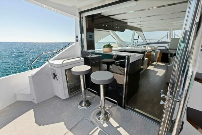 Slide: The Image of 2023 Cruisers Yachts 60 Cantius Fly  Passthrough - 5024628