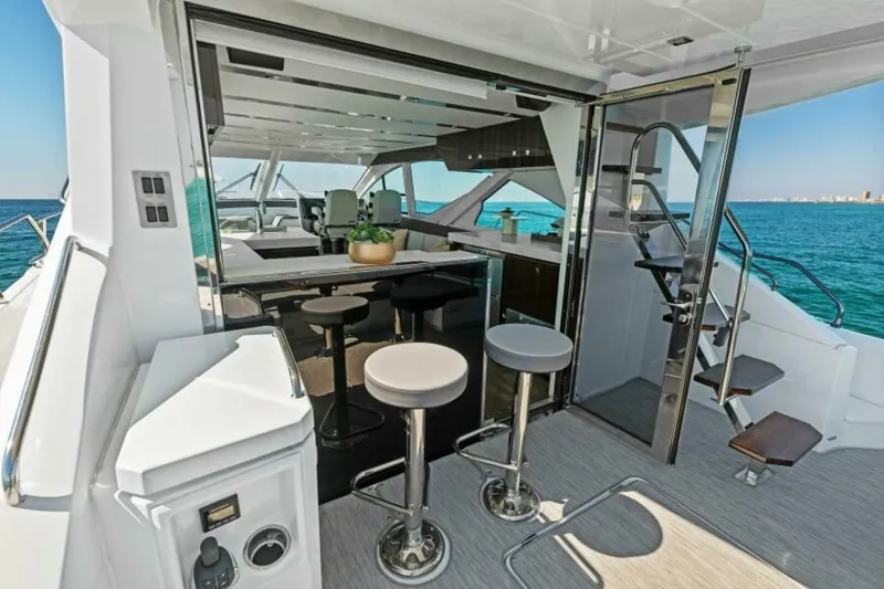 Slide: The Image of 2023 Cruisers Yachts 60 Cantius Fly  Galley Passthrough - 5024629