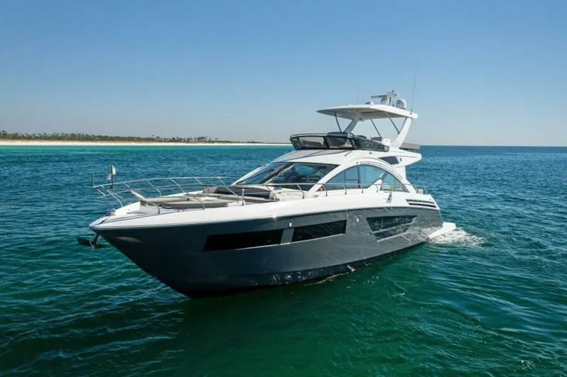 Slide: The Image of 2023 Cruisers Yachts 60 Cantius Fly- Port Bow - 5024646