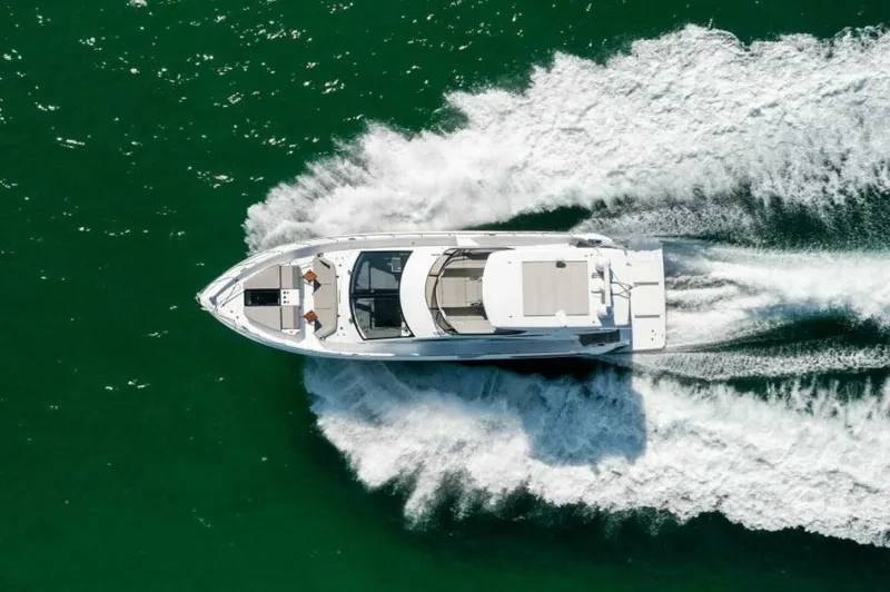 Slide: The Image of 2023 Cruisers Yachts 60 Cantius Fly  Aerial 1 - 5024649
