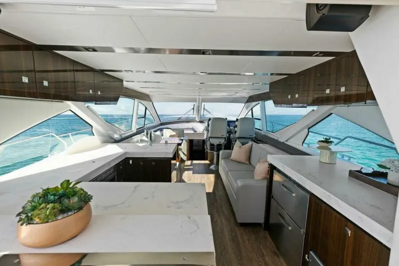 Slide: The Image of 2023 Cruisers Yachts 60 Cantius Fly- Galley - 5024595