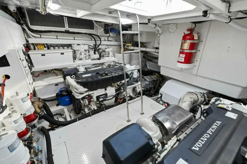 Slide: The Image of 2023 Cruisers Yachts 60 Cantius Fly- Engine Room - 5024630