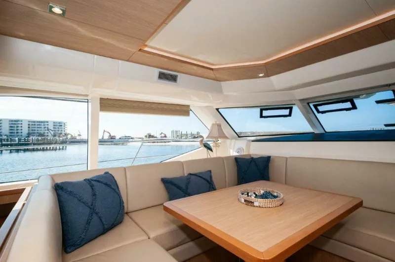 Slide: The Image of 2018 Aquila 44 Catamaran- Dinette - 5034742