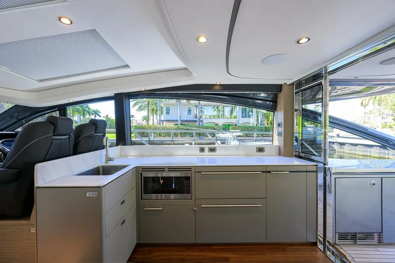 Slide: The Image of Princess V55 Ladybird - Galley 2025 Princess V55 Ladybird - 5038186