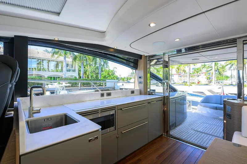 Slide: The Image of Princess V55 Ladybird - Galley 2025 Princess V55 Ladybird - 5038187