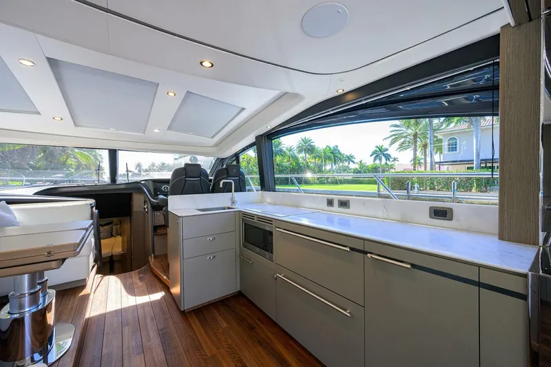 Slide: The Image of Princess V55 Ladybird - Galley 2025 Princess V55 Ladybird - 5045953