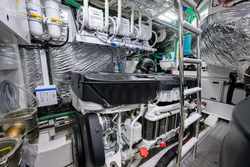 Slide: The Image of Princess V55 Ladybird - Engine Room 2025 Princess V55 Ladybird - 5046154