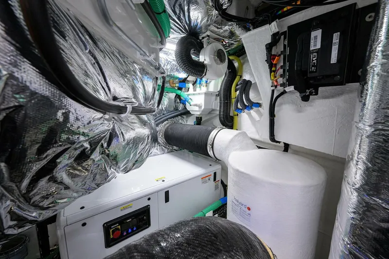 Slide: The Image of Princess V55 Ladybird - Engine Room 2025 Princess V55 Ladybird - 5046158