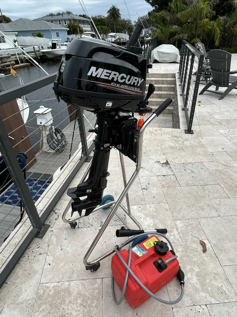 Slide: The Image of 34' Legacy tender outboard - 5047512