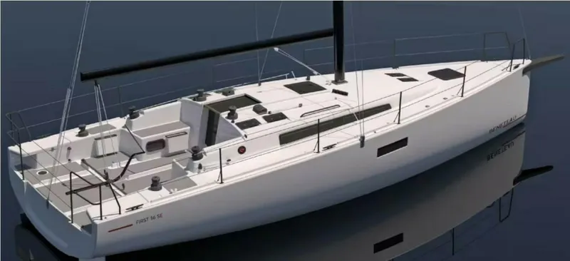 Slide: The Image of Beneteau First 36SE Profile Drawing - 5048127