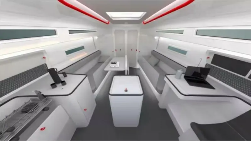 Slide: The Image of Beneteau First 36 SE Interior Drawing - 5048128