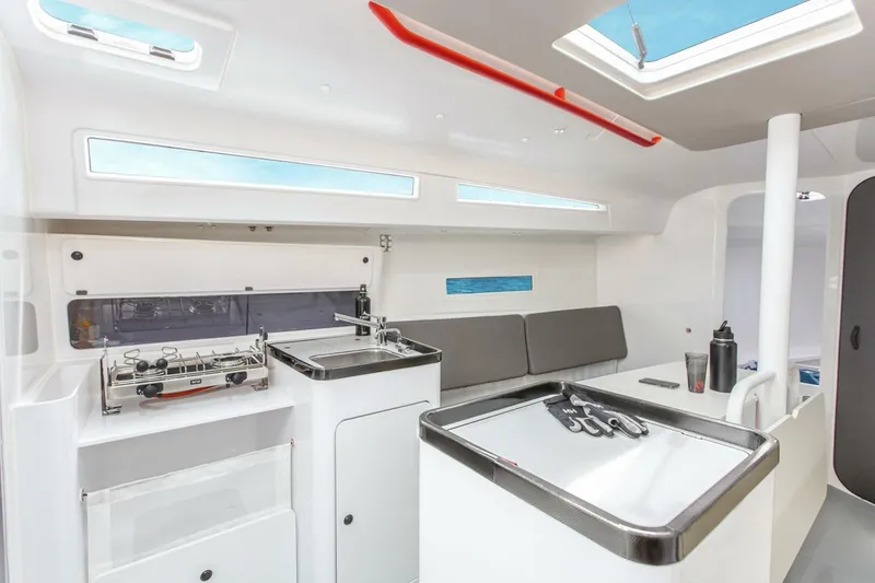 Slide: The Image of Beneteau First 36 SE Galley and Salon - 5416457