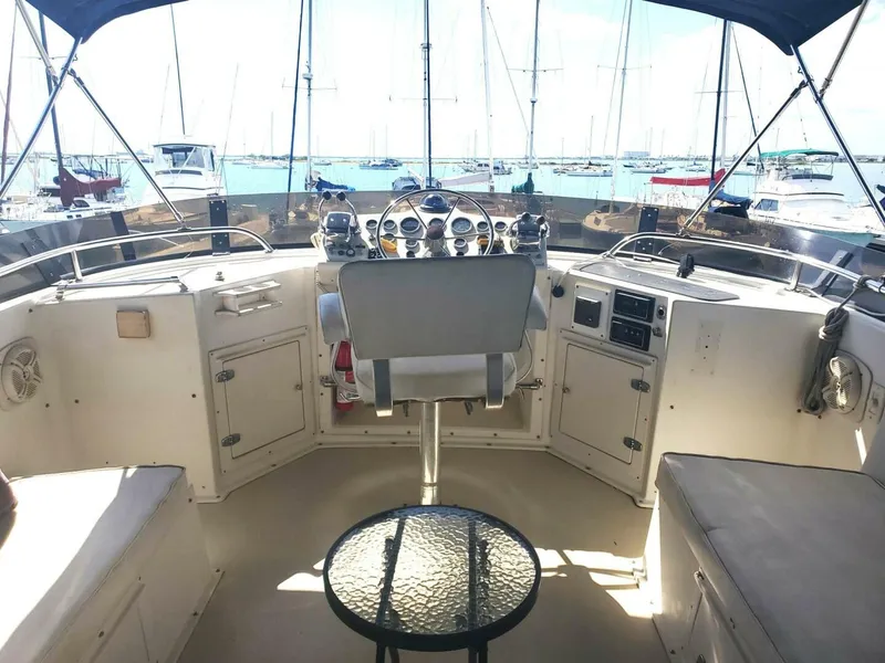 Slide: The Image of Californian 5239 Cockpit Motor Yacht 1985 - 5050890