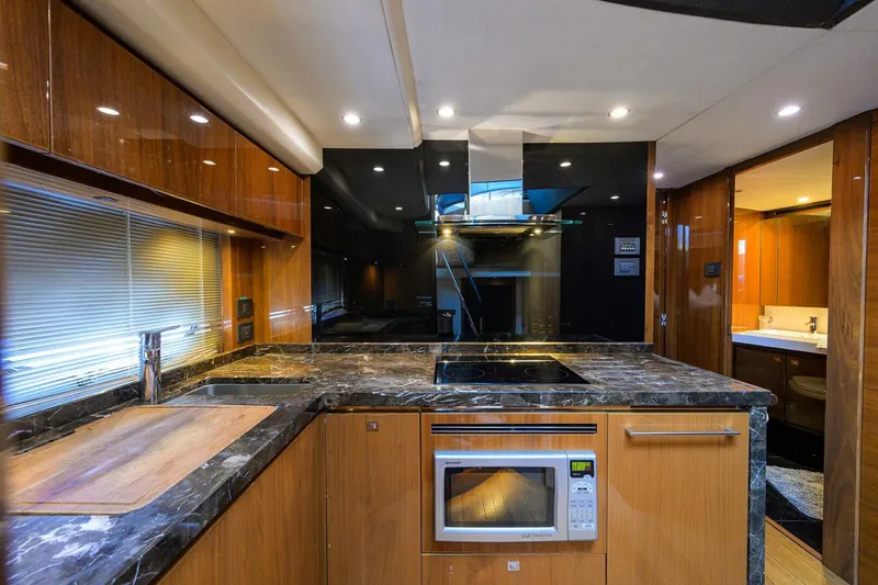 Slide: The Image of Princess 72 Joint Credit II - Interior Galley 2013 Princess 72 V72 Express Joint Credit II - 5053288