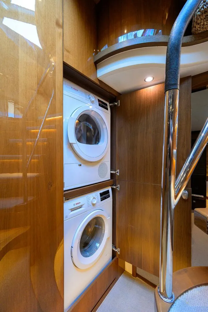 Slide: The Image of Princess 72 Joint Credit II - Interior Laundry 2013 Princess 72 V72 Express Joint Credit II - 5053301