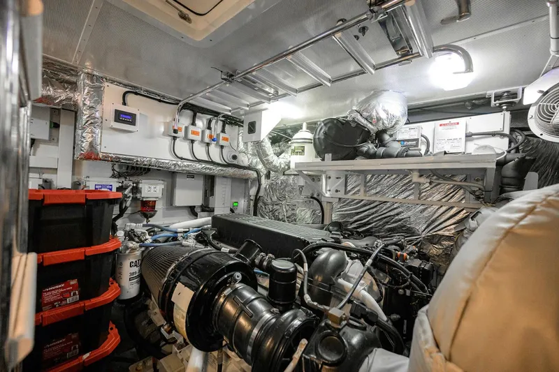 Slide: The Image of Princess 72 Joint Credit II - Engine Room 2013 Princess 72 V72 Express Joint Credit II - 5053350