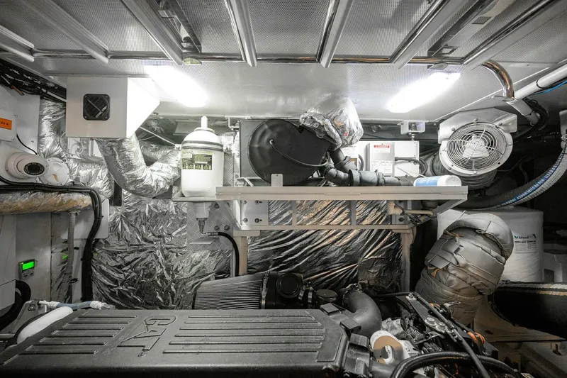 Slide: The Image of Princess 72 Joint Credit II - Engine Room 2013 Princess 72 V72 Express Joint Credit II - 5053351