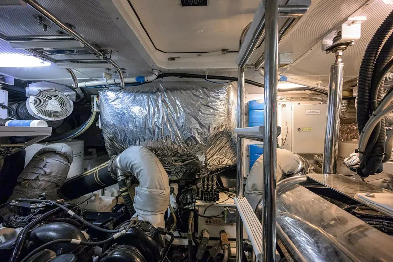 Slide: The Image of Princess 72 Joint Credit II - Engine Room 2013 Princess 72 V72 Express Joint Credit II - 5053355