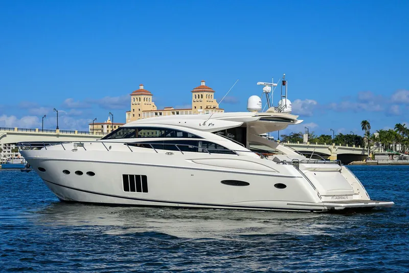 Slide: The Image of Princess 72 Joint Credit II - Exterior Profile 2013 Princess 72 V72 Express Joint Credit II - 5053359