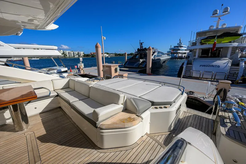 Slide: The Image of Princess 72 Joint Credit II - Exterior Aft Deck 2013 Princess 72 V72 Express Joint Credit II - 5053262