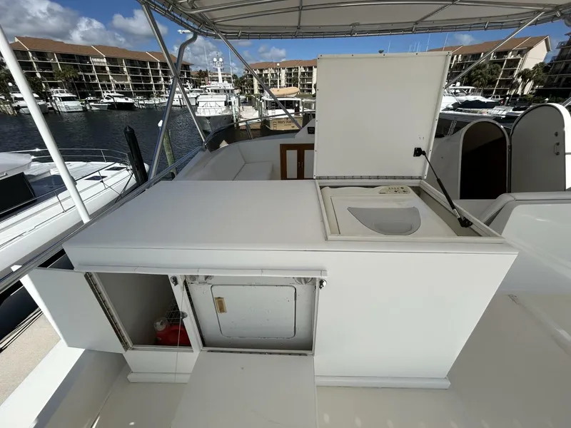 Slide: The Image of 57' DeFever flybridge cabinetry - 5060157