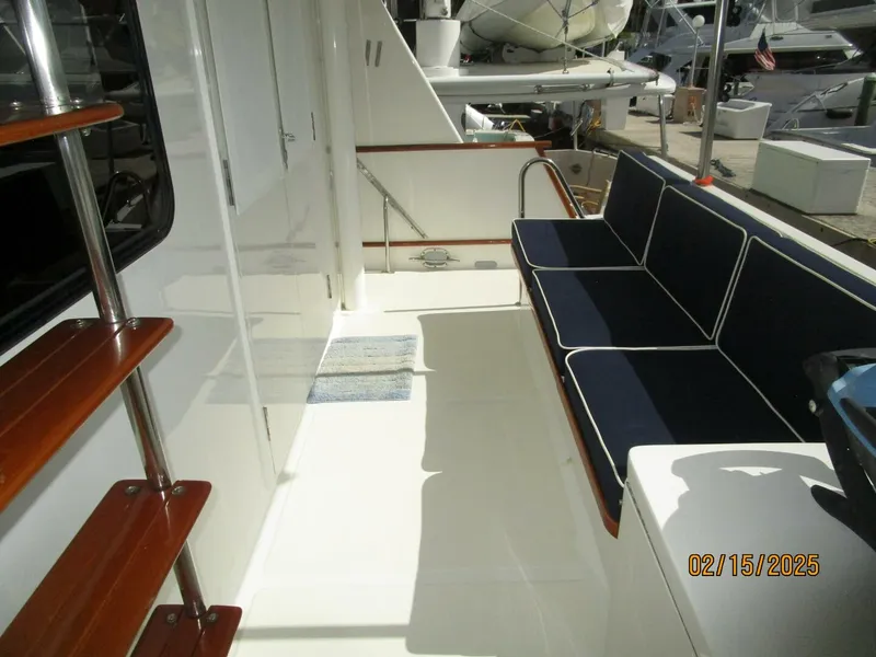 Slide: The Image of 57' DeFever aftdeck starboard - 5060130