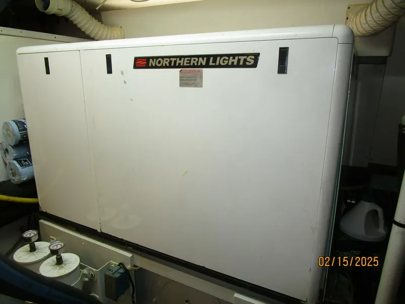 Slide: The Image of 57' DeFever starboard generator soundbox - 5060292