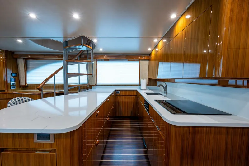 Slide: The Image of Viking 60 - Carolina Style - Interior Galley 2012 Viking 60 Enclosed Bridge - Carolina Style - 5903462