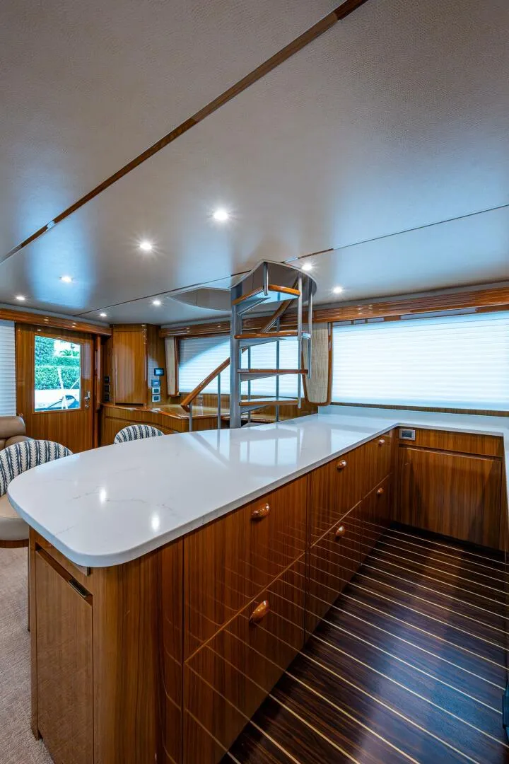Slide: The Image of Viking 60 - Carolina Style - Interior Galley 2012 Viking 60 Enclosed Bridge - Carolina Style - 5903463