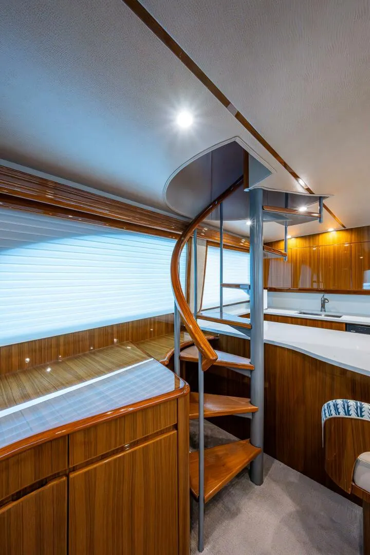 Slide: The Image of Viking 60 - Carolina Style - Interior Salon 2012 Viking 60 Enclosed Bridge - Carolina Style - 5903455