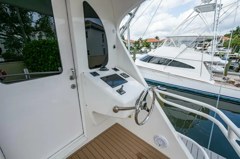 Slide: The Image of Viking 60 - Carolina Style - Exterior Aft Flybridge 2012 Viking 60 Enclosed Bridge - Carolina Style - 5903527