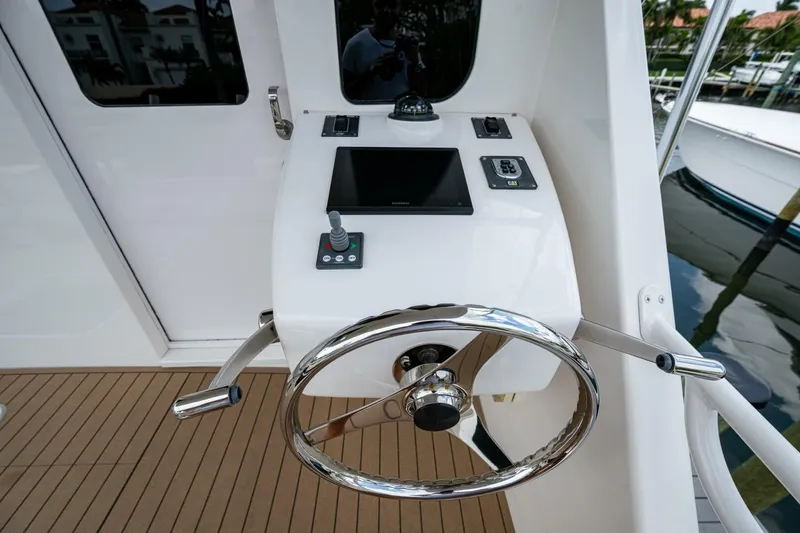 Slide: The Image of Viking 60 - Carolina Style - Exterior Aft Flybridge 2012 Viking 60 Enclosed Bridge - Carolina Style - 5903528