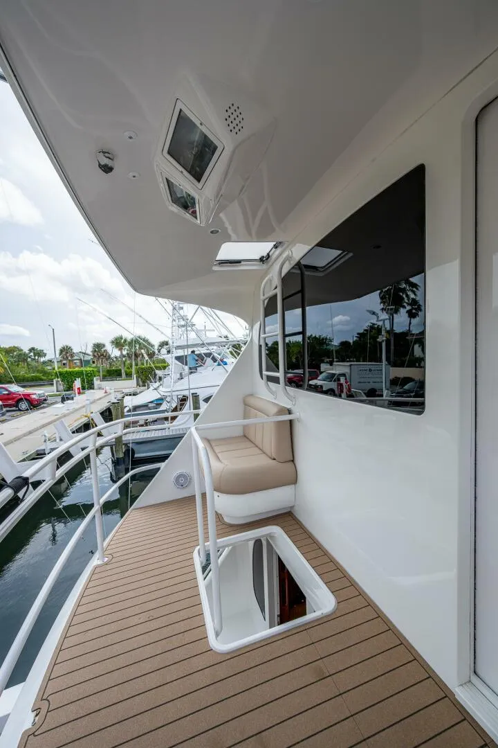Slide: The Image of Viking 60 - Carolina Style - Exterior Aft Flybridge 2012 Viking 60 Enclosed Bridge - Carolina Style - 5903529
