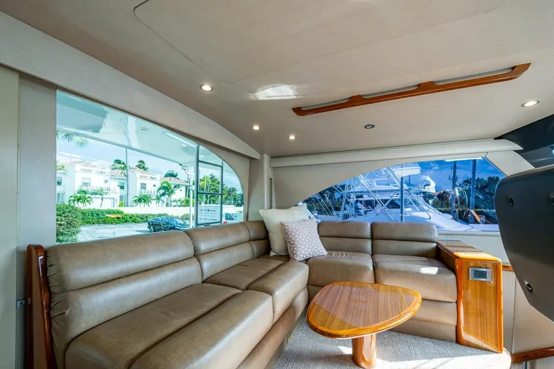 Slide: The Image of Viking 60 - Carolina Style - Interior Enclosed Flybridge 2012 Viking 60 Enclosed Bridge - Carolina Style - 5903532