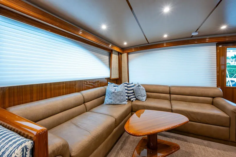 Slide: The Image of Viking 60 - Carolina Style - Interior Salon 2012 Viking 60 Enclosed Bridge - Carolina Style - 5903456