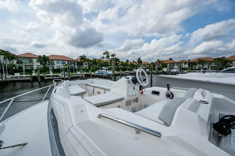 Slide: The Image of Viking 60 - Carolina Style - Exterior Bow/Tender 2012 Viking 60 Enclosed Bridge - Carolina Style - 5903545