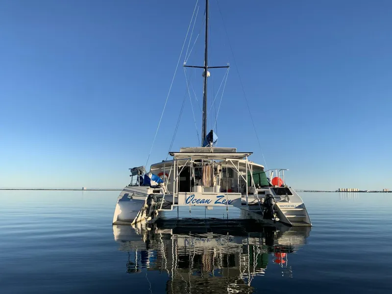 Slide: The Image of Crowther 46 Catamaran 1991 - 5086286
