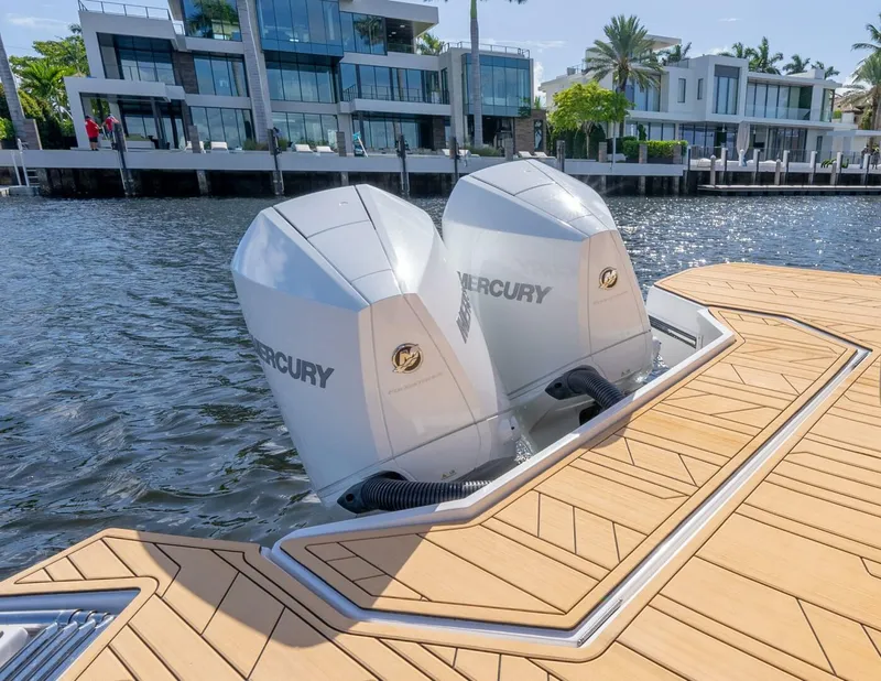 Slide: The Image of Outboards Inboard Options available for all Hanover Yachts - 5086022