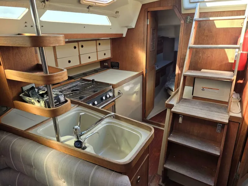 Slide: The Image of Galley & Companion Way - 5087094