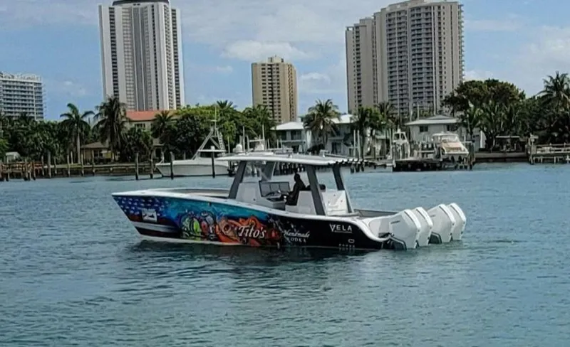 Slide: The Image of Vela Boatworks 368 Center Console 2021 - 5096945