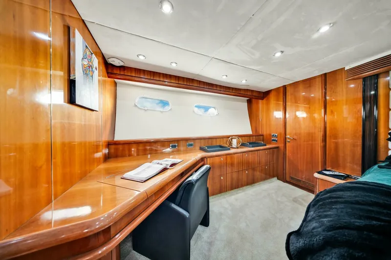 Slide: The Image of 2003 Sunseeker 150 GT - Master cabin 2003 Sunseeker 150 GT " SO WHAT WHO CARES" - 7647785