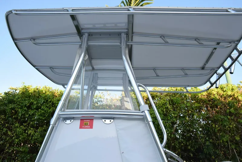 Slide: The Image of Three Side Poly Enclosure, New Canvas T-Top - 5107827
