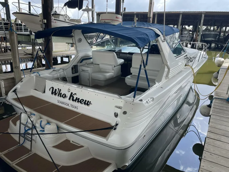 Slide: The Image of Sea Ray 400 Express Cruiser 1993 - 5110095