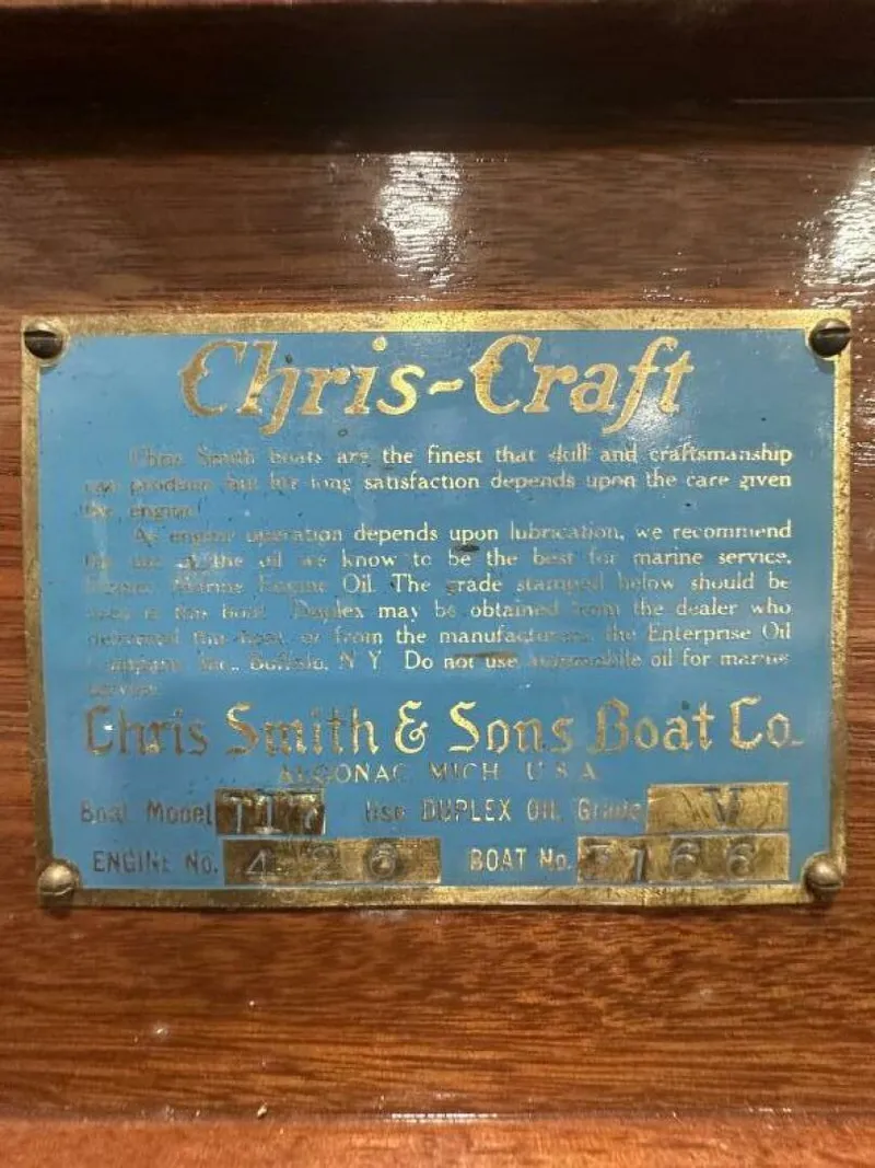 Slide: The Image of Chris-Craft Custom Runabout 1930 - 5112634