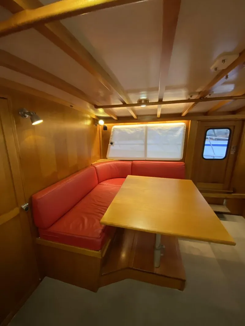 Slide: The Image of Jarvis Newman Lyman Morse Lobster style Cruiser with Aft Cabin 1988 - 5117193