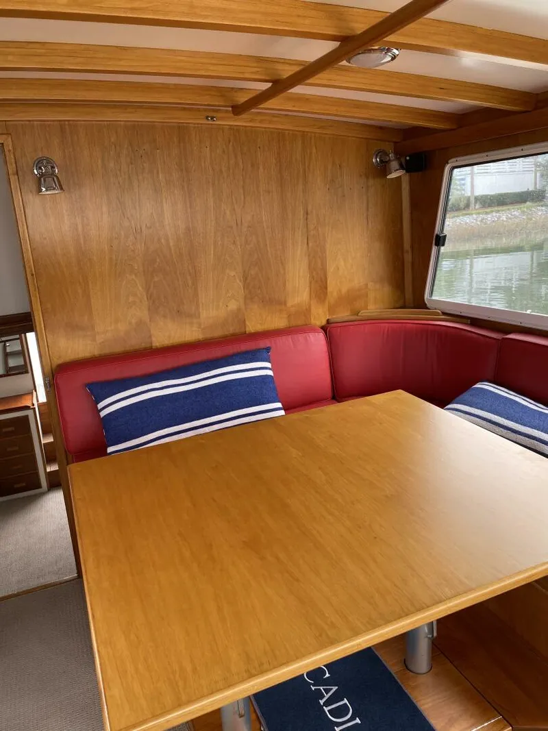 Slide: The Image of Jarvis Newman Lyman Morse Lobster style Cruiser with Aft Cabin 1988 - 5117332