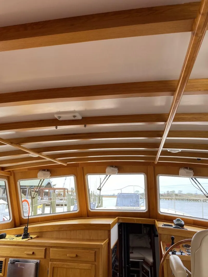 Slide: The Image of Jarvis Newman Lyman Morse Lobster style Cruiser with Aft Cabin 1988 - 5117350