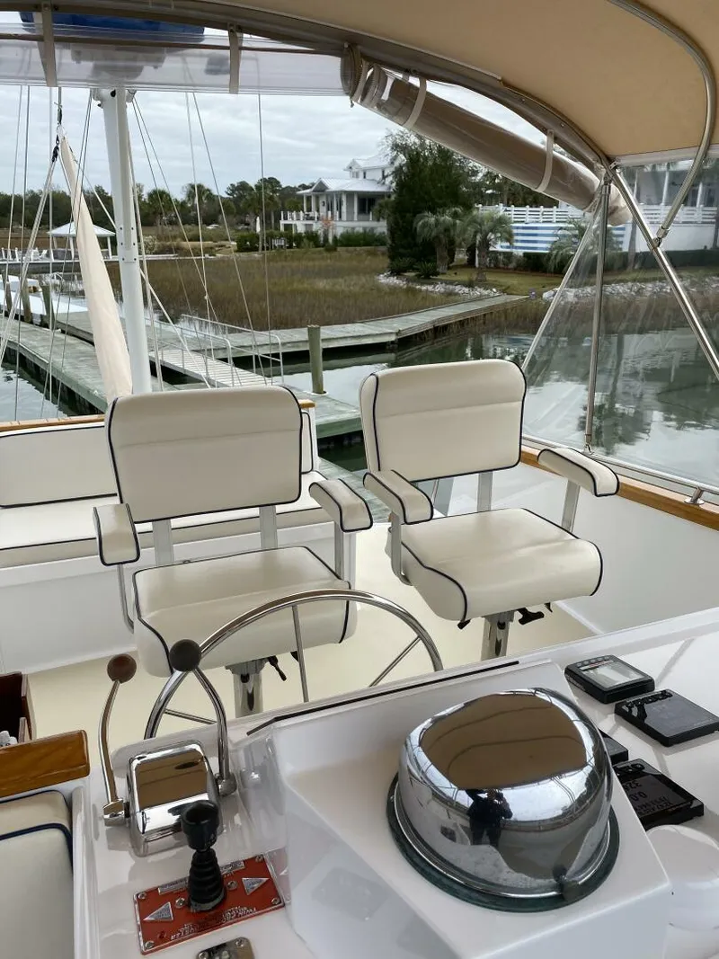 Slide: The Image of Jarvis Newman Lyman Morse Lobster style Cruiser with Aft Cabin 1988 - 5117372